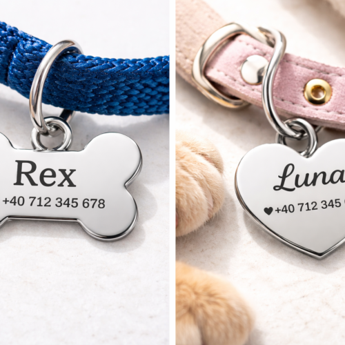 Personalized Pet ID Tag – Dog & Cat