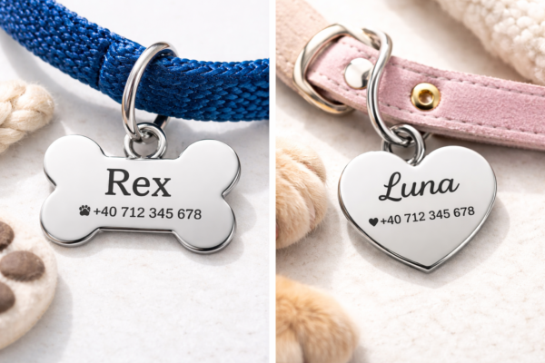 Personalized Pet ID Tag – Dog & Cat